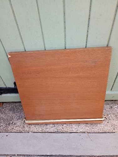 Staples ladderax teak shelf - staples,