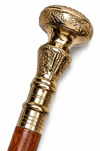 Elegant wooden walking cane - elegant,