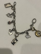 FOSSIL link Charm bracelet & 7