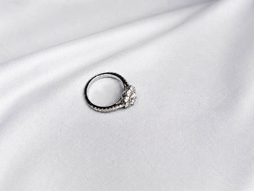14k white gold - white,