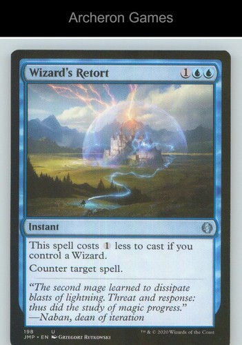 Wizard retort jmp 198 mtg - 198, uc