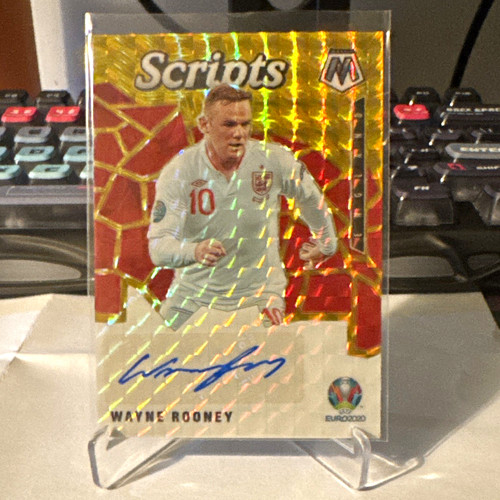 Panini wayne rooney scripts - panini,