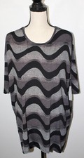 NWT LuLaRoe Irma Black Gray