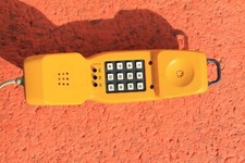 lineman's test phone, also known as a "butt set." These phone