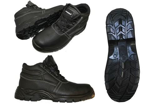Mens black leather - leather, work
