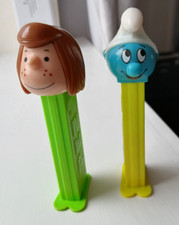Pez Sweet Dispenser SMURF & Peppermint Patty