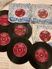 EMBASSEY RECORDS JOB LOT -  8