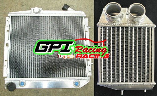 Aluminum radiator intercooler - aluminum, radiator+intercooler