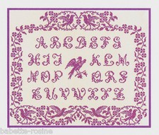 CROSS STITCH GRID - ALPHABET