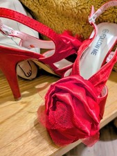 Follow Me Fuchsia Pink Satin