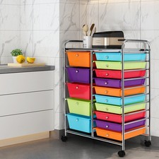 15 Drawers Storage Trolley