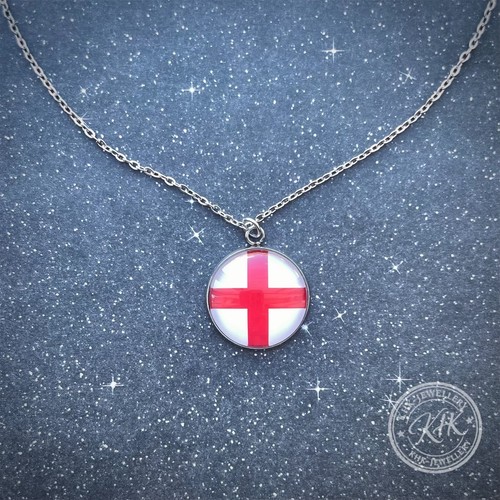 England flag necklace world - necklace,