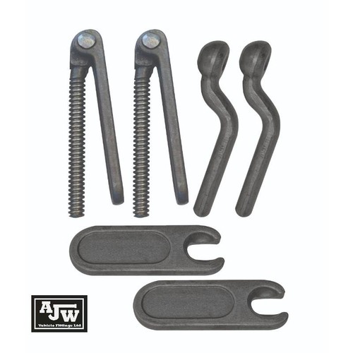 Ramp fastener hinge plate - fastener,