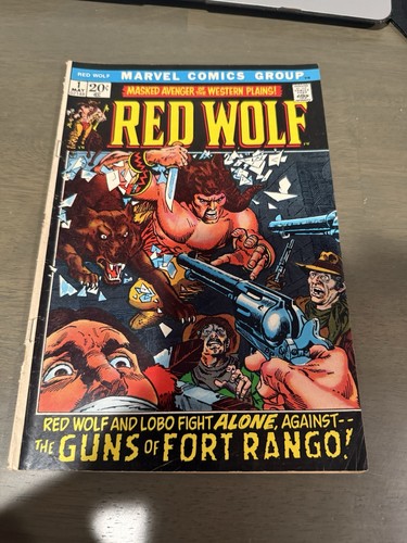 Red wolf marvel comics - #1,
