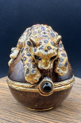 Jay strongwater leopard enamel - jay,