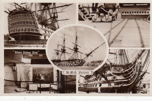 Postcard hms victory - postcard,