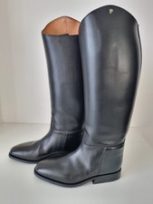 Petrie Riding Boots Boots Windsor Size UK 7 1/2 XW EU 41 Black Leather Long