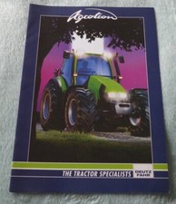 Deutz Fahr Agrotron tractor brochure dated 1995