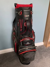 Big Max Aqua 14 Way Divider Cart Bag with Hood & Strap Black Friday offer !  