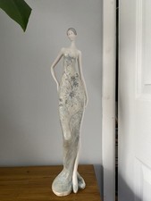 Unique RESIN LADY FIGURINE