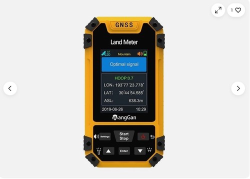 High precision gps land - high,