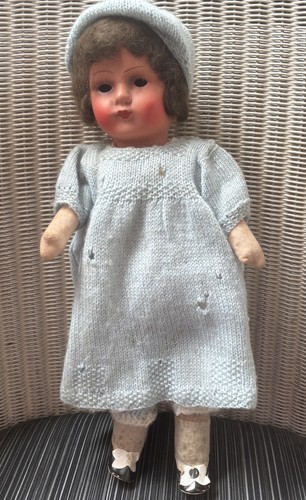 Vintage german plastic head - vintage,