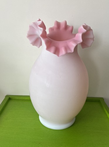 Victorian bristol ruffled rim - victorian, bristol?