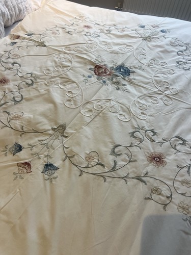 Vintage style embroidered