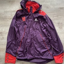 London 2012 Games Maker Uniform Olympic Jacket Rain Coat, Size 2XS