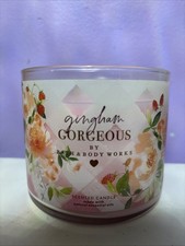 Bath & Body Works Gingham Gorgeous 3- Wick Candle