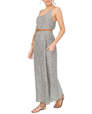Strappy Maxi Dress Leopard