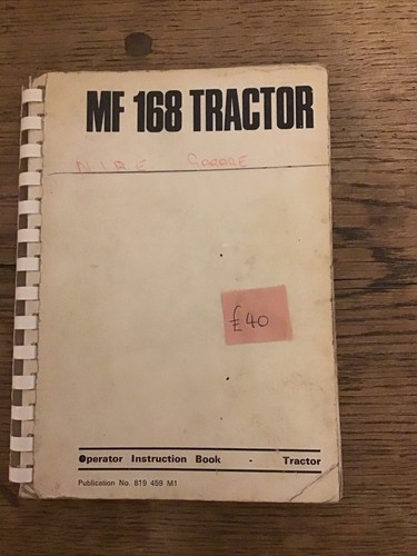 Massey ferguson 168 tractor - ferguson,