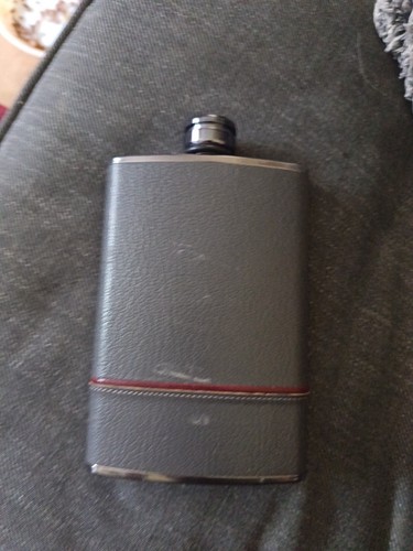 Grey leather stainless steel - grey,