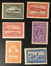 Yugoslavia - 1932 set MH - gum creases - top right stamp front crease