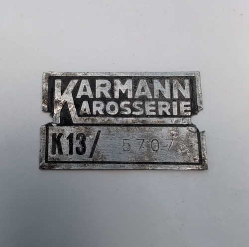 Vintage karmann karosserie - karmann,