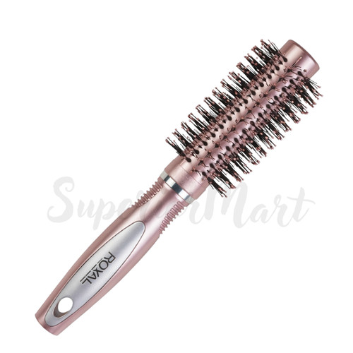 Round hair brush rose - hair, for