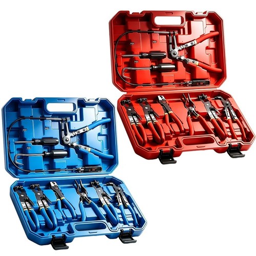 9pcs flexible hose clamp - 9pcs,