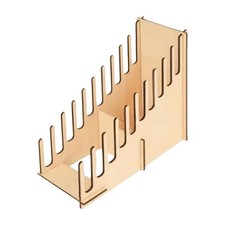 Greeting Card Display Stand Holder Wooden Postcard Holder for Postcards Shop