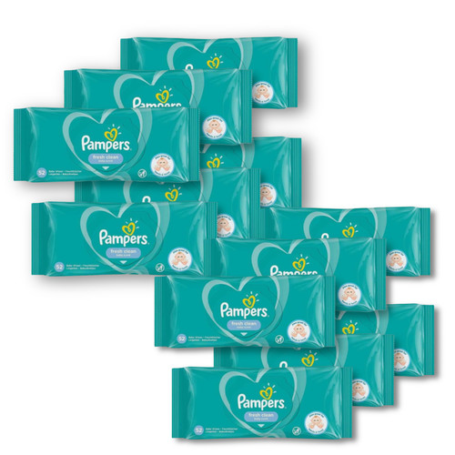 Pampers fresh clean baby scent - fresh,