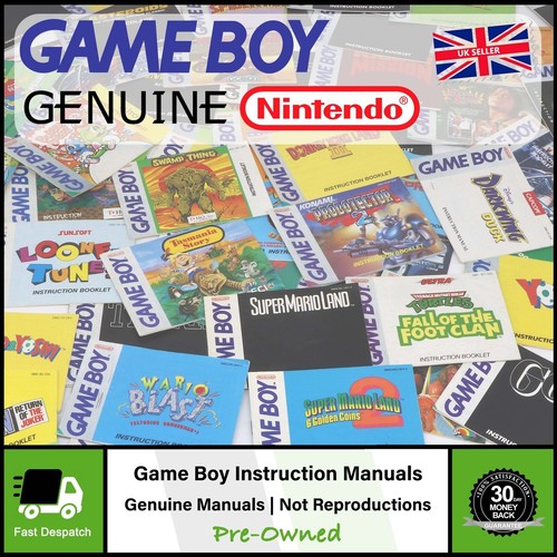 Original instruction manuals - instruction,