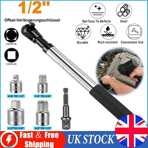 Offset ratchet extension - 1/2"offset,