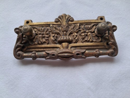 Vintage solid brass ornate