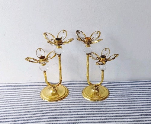 Pair gold tone - gold, &