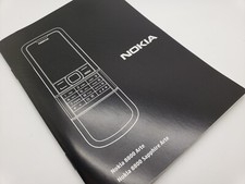 VGC Nokia 8800 Sapphire Arte User Guide Manual  3UKPOST