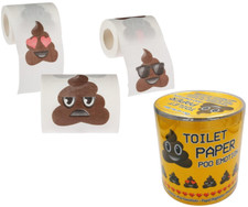 Emoji Poo Toilet Roll Paper