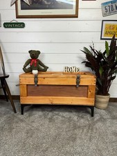 Rustic Wooden Crate Coffee