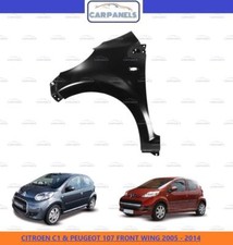 PEUGEOT 107 FRONT WING LEFT