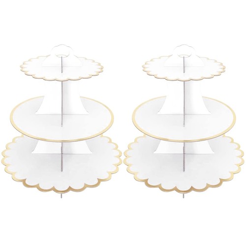 Pack cardboard cake stand 3 - pack,