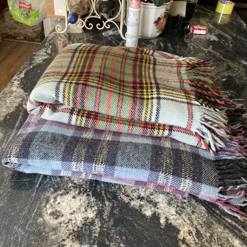 Vintage tartan wool - 2,