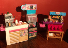 BARBIE DOLL - COFFEE SHOP &